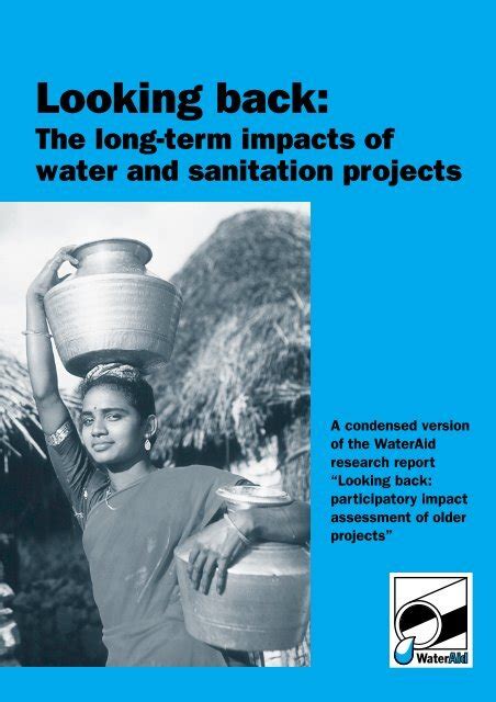 impacts of wateraid.